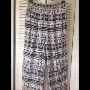 causal printed pants